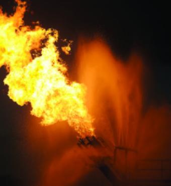 Gas from Deepwater Horizon well