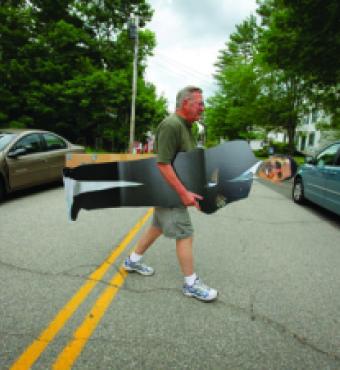 New Hampshire voter John Hogan