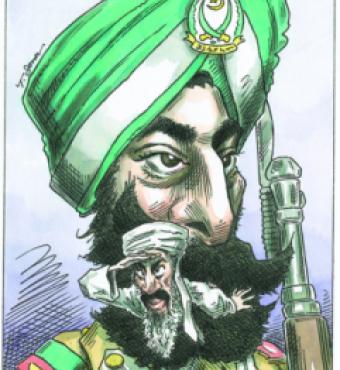 Khalid Sheik Muhammad cartoon 