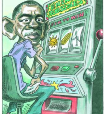 Obama sitting at energy subsidies jackpot 