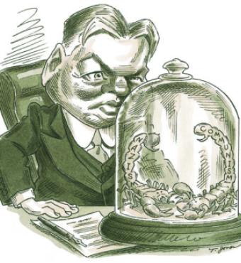 George H. Nash cartoon