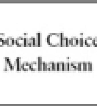 Nomination process can be understood as a social choice mechanism