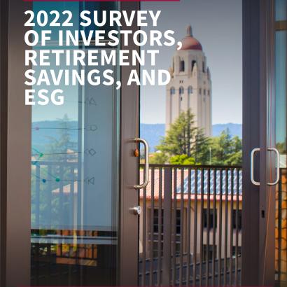 2022 Survey of Investors, Retirement Savings, and ESG