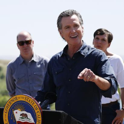 Gavin Newsom’s Not-So-Stealth Presidential Campaign Hoover