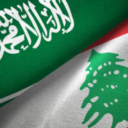 SaudiLebanon flags