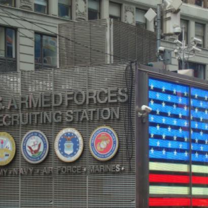 US Armed Forces Recruiting Station
