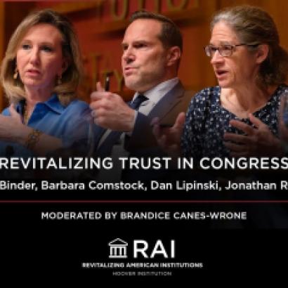 Revitalizing Trust in Congress