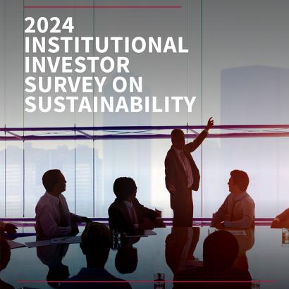 2024 Institutional Investor Survey On Sustainability