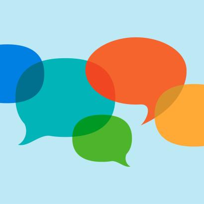 Speech Bubbles Concept stock illustration