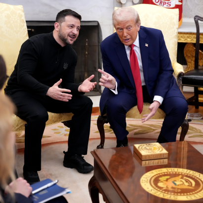 President Trump Hosts Ukrainian President Zelensky At The White House