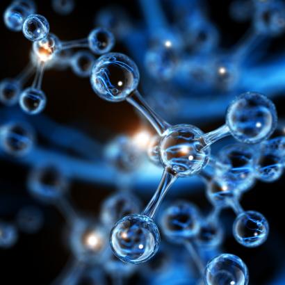 Molecular Structure Conceptual stock photo