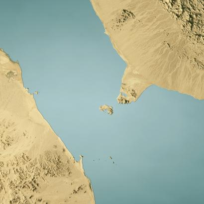 Bab Al-Mandab Strait, Red Sea, Gulf of Aden