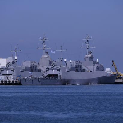 Haifa Seaport in Israel