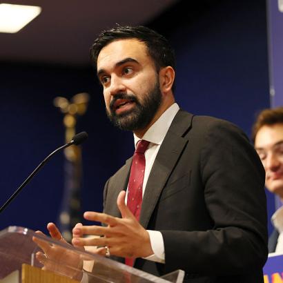 New York Mayoral Candidate Zohran Mamdani Celebrates Teachers Union Endorsement