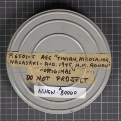 Agnew Footage of Hiroshima and Nagasaki Reformatted 