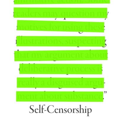 Self-Censorship