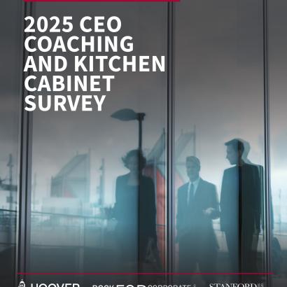 2025 CEO Coaching And Kitchen Cabinet Survey