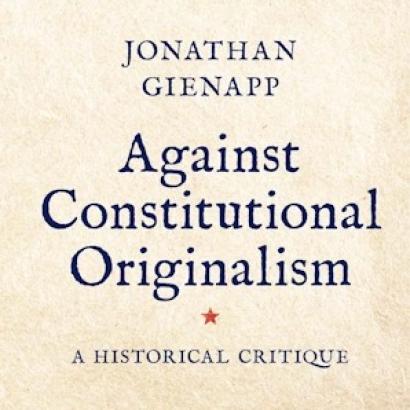 Against Constitutional Originalism book cover