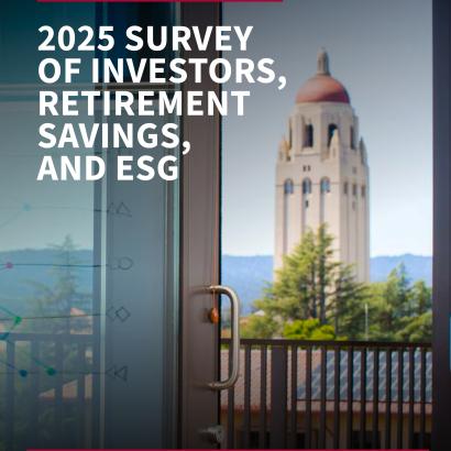 2025 Survey of Investors, Retirement Savings, and ESG