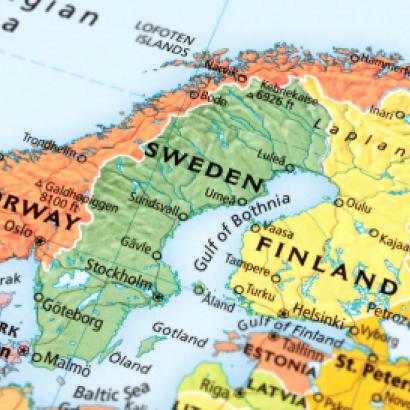 Scandinavia stock photo