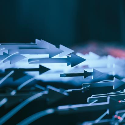 Financial Stock Market Abstract Graph stock photo