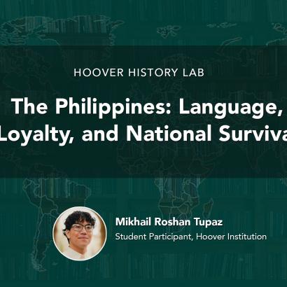 The Philippines: Language, Loyalty, and National Survival