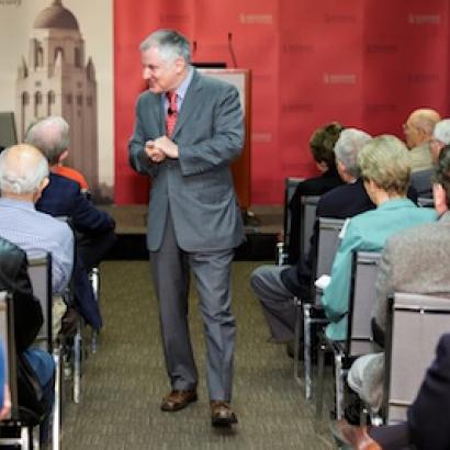 Stephen Kotkin, Princeton professor and Hoover research fellow, discusses his new Stalin biography in Stauffer auditorium