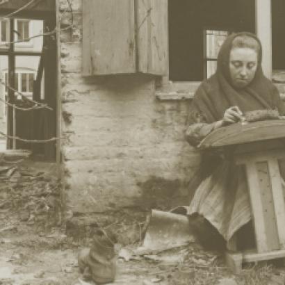 Photograph of woman in Belgium