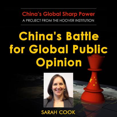 Image for China's Battle For Global Public Opinion