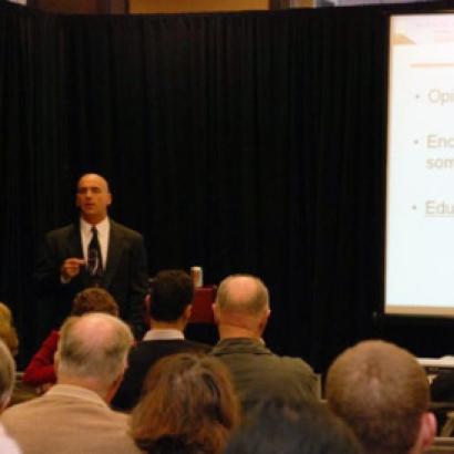 Image for Hoover national security fellows’ event featured Colonel David Ottignon, from the U.S. Marine Corps