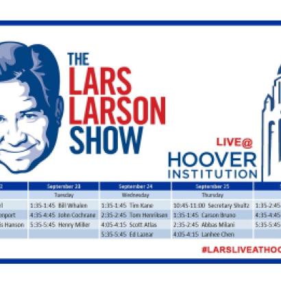 Image for Lars Larson Show Broadcasting Live from Hoover