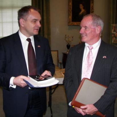 Image for Waldemar Pawlak, Deputy Prime Minister of Poland and Minister of Economy, visited the Hoover Institution
