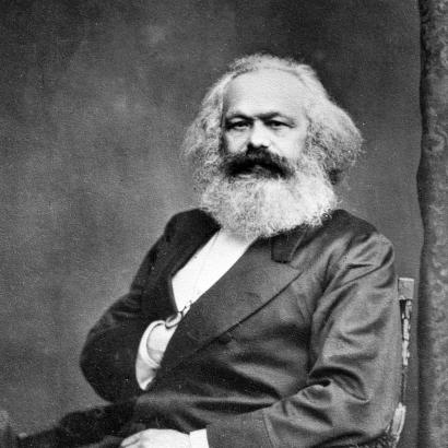 Portrait of Karl Marx