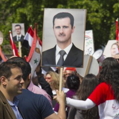 Protest against Bashar al-Assad