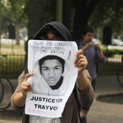 Trayvon Martin protest in Austin, Texas