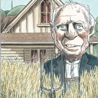 Goodbye to Norman Borlaug, who saved millions from starvation.