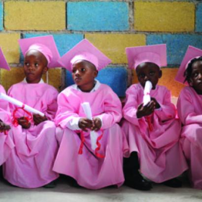 Haitian kindergartners