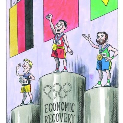 Economic Recovery cartoon