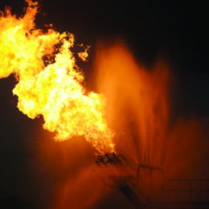 Gas from Deepwater Horizon well