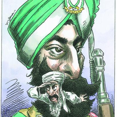 Khalid Sheik Muhammad cartoon 