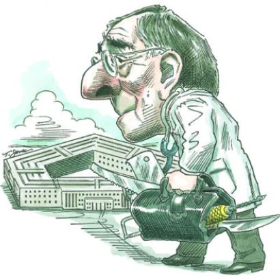 Robert Gates cartoon