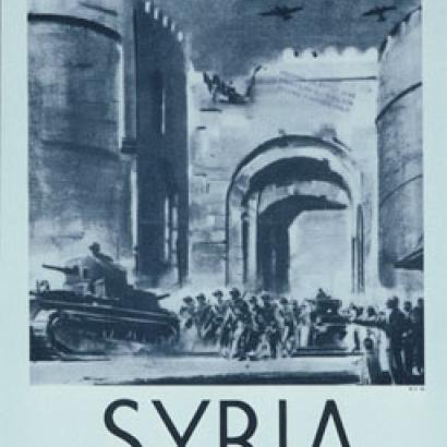 Hoover Archives Poster collection: UK 3297, Britain&#039;s Land Offensive, Syria, The