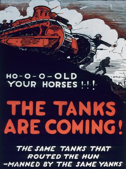 The Tanks Are Coming