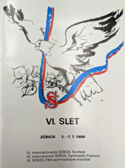 Cover of Sokol convention program