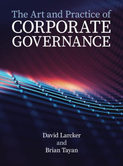 The Art and Practice of Corporate Governance