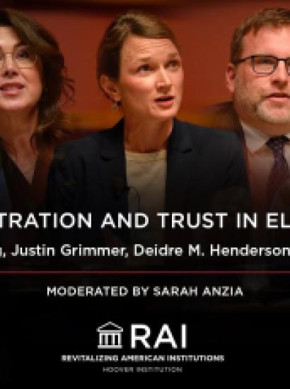 Administration and Trust in Elections