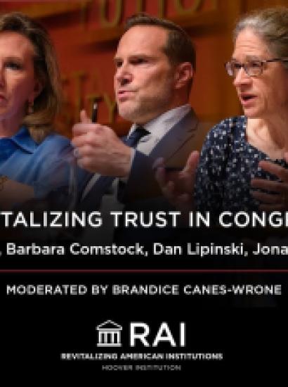 Revitalizing Trust in Congress