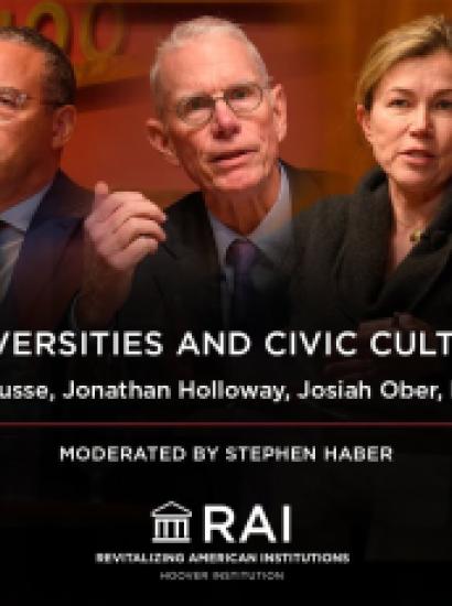 Universities and Civic Culture