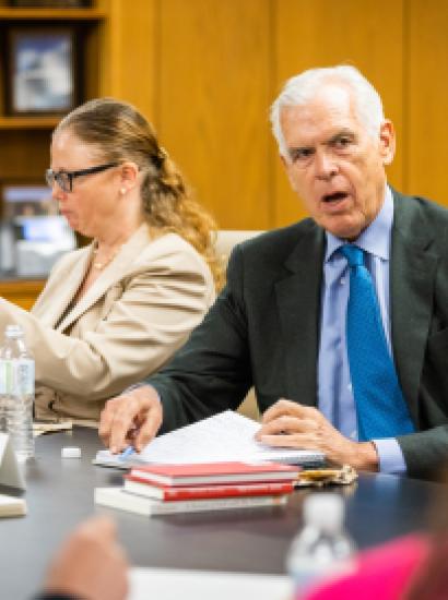 Philip K. Howard speaks at the Hoover Institution on May 16, 2024.