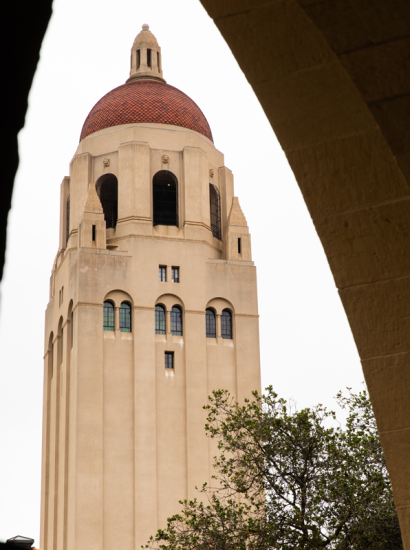 Hoover Tower. Photo credit: Patrick Beaudouin
